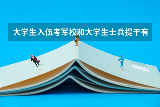 大学生入伍考军校和大学生士兵提干有什么区别?提干需要考文化课么?