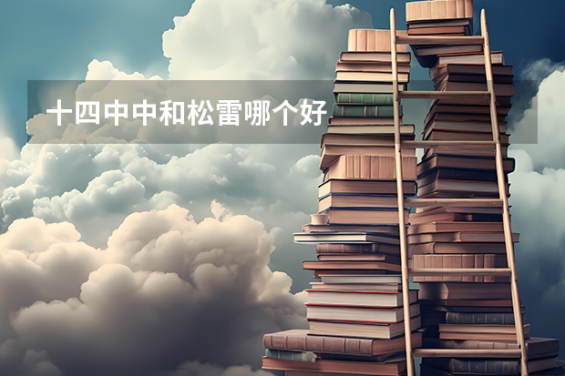 十四中中和松雷哪个好