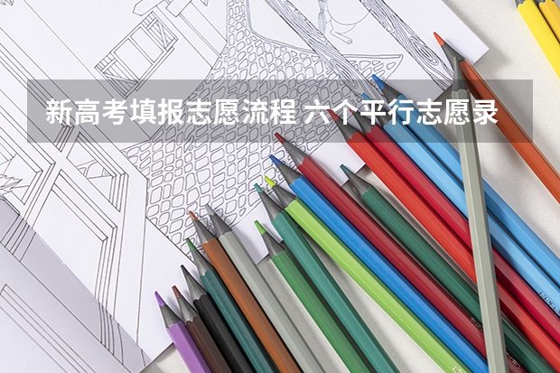 新高考填报志愿流程 六个平行志愿录取流程图解
