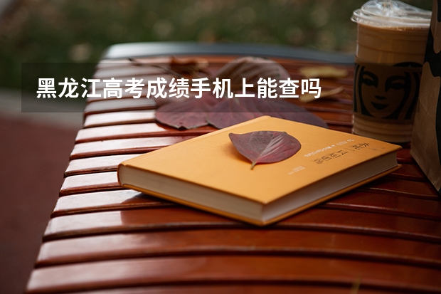 黑龙江高考成绩手机上能查吗