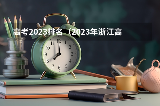 高考2023排名（2023年浙江高考分数排名）