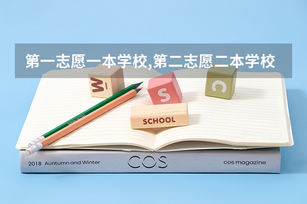 第一志愿一本学校,第二志愿二本学校该怎么填