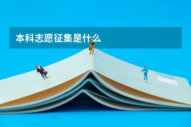 本科志愿征集是什么