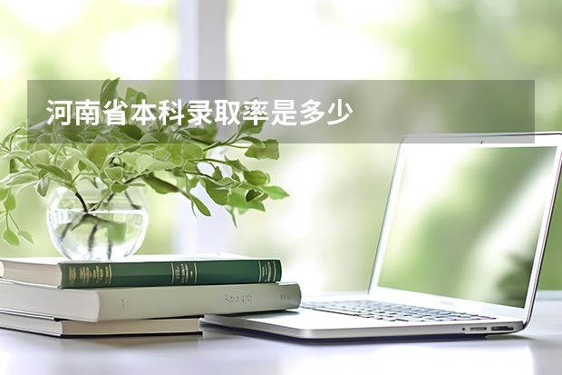 河南省本科录取率是多少