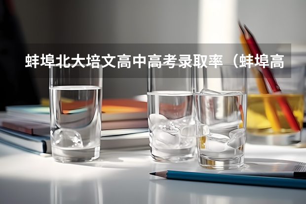 蚌埠北大培文高中高考录取率（蚌埠高新高考学校升学率）