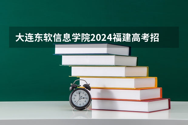 大连东软信息学院2024福建高考招生计划详解